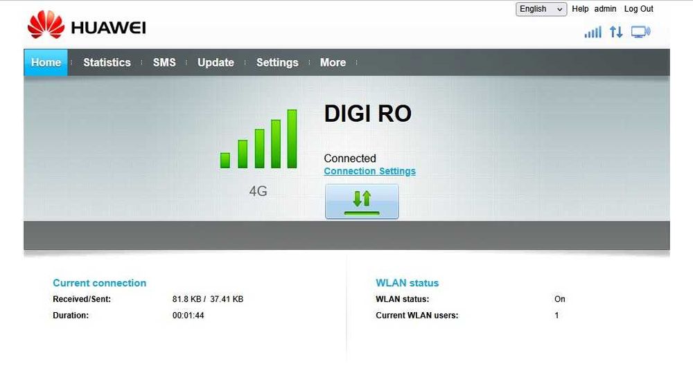 Huawei B311 B315 router wireless WiFi cu cartela SIM modem 4G liber