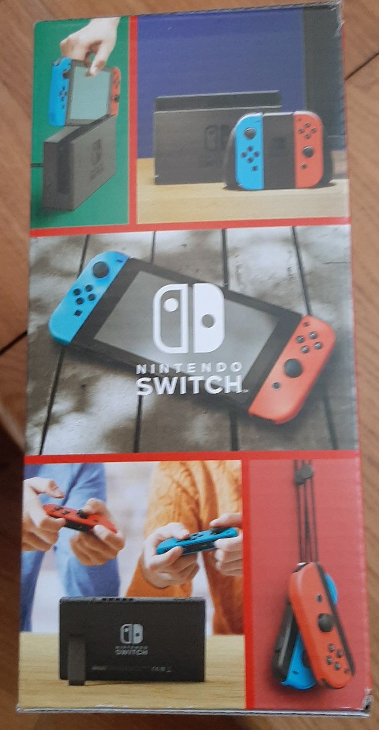 Consola Nintendo Switch  (with neon red & neon blue joy-cons