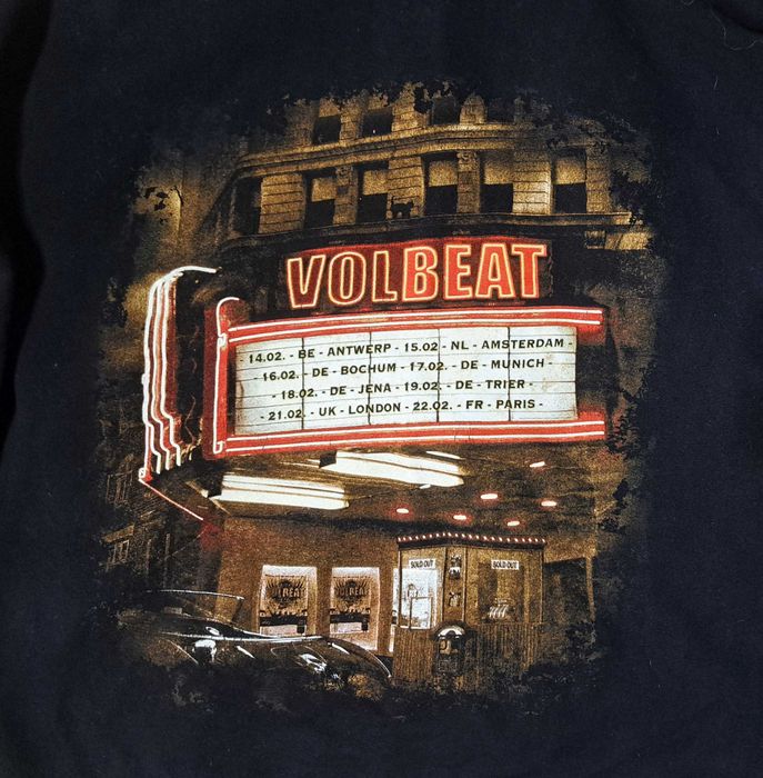 Volbeat Tour 2008 - hanorac cu gluga si fermuar Promodoro