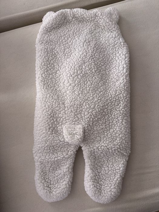 Порт/чувалче/одеало за бебе бяло