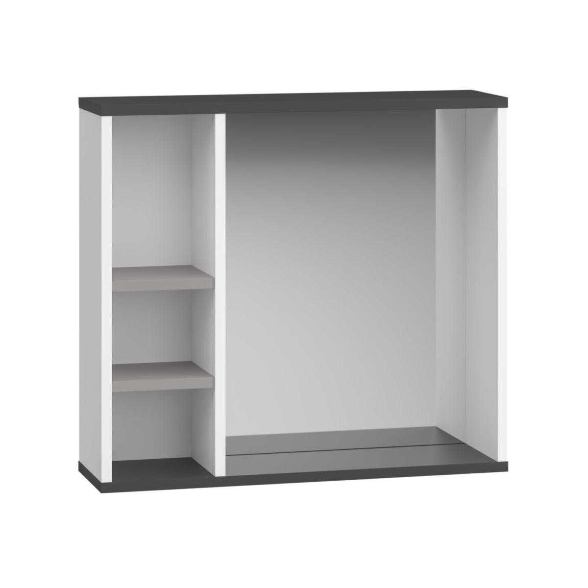Шкаф Огледало за баня с етажерка рафт 65 x 72 x 20 см