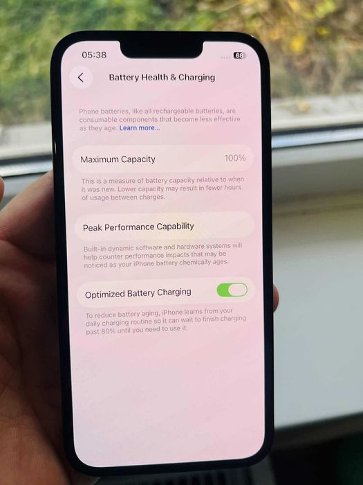 iPhone 13, 256 Gb, bat 100%