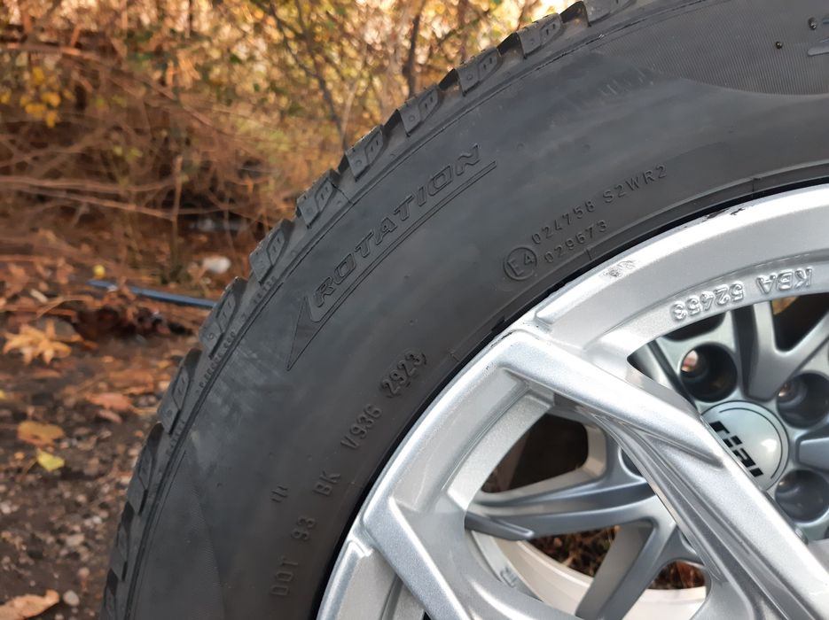 4бр. Лети Джанти с зимни гуми 5х112 за VW-ФОЛКСВАГЕН-16цола