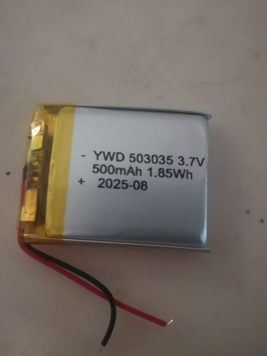 Полимерна Батерия 3.7V 500mAh