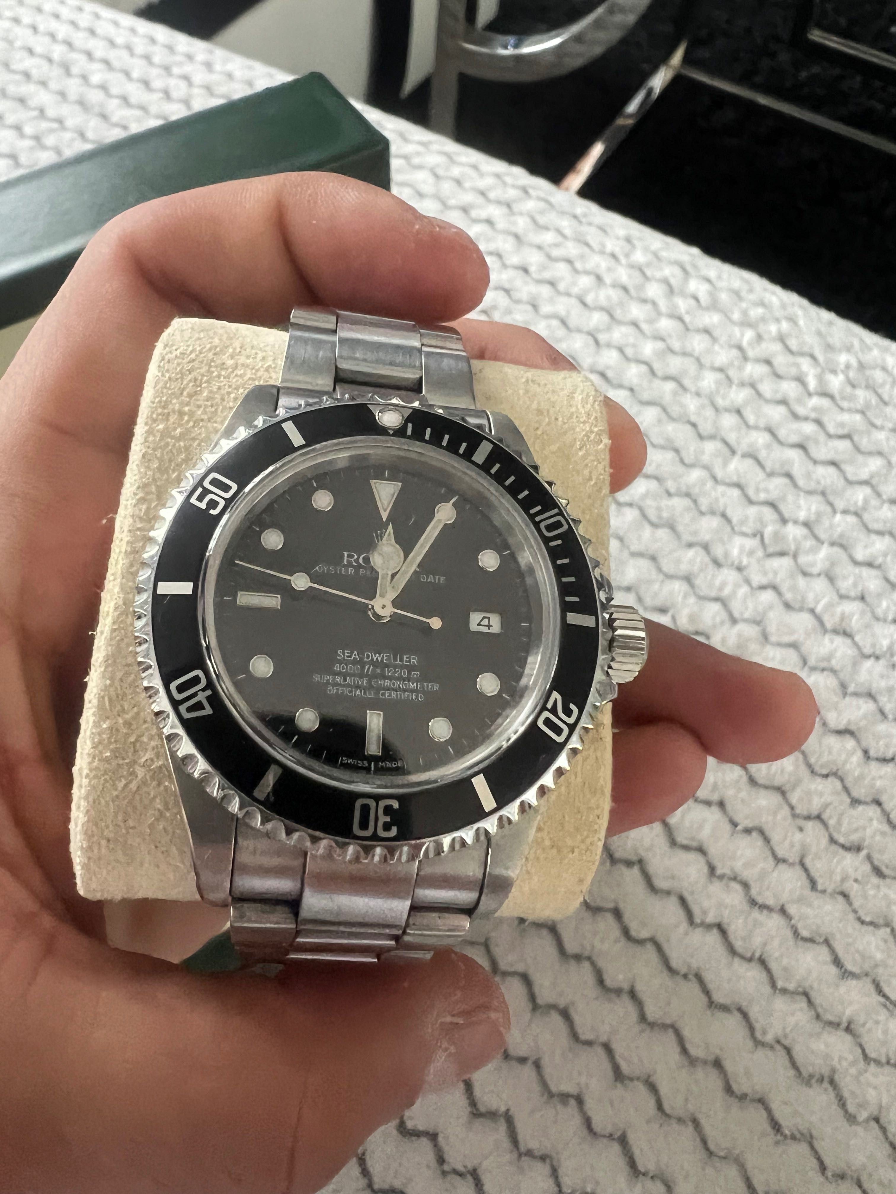 Оригинален часовник Rolex sea-dweller 40мм