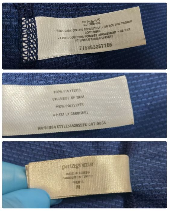 Pantaloni funcționali Patagonia Capilene Thermal Weight - nr. M (men)