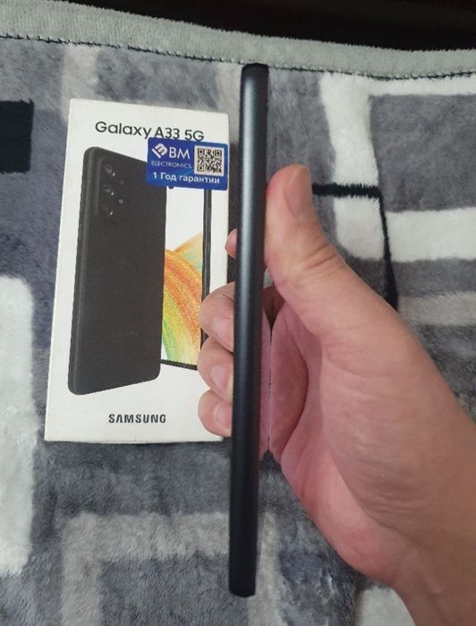 Srochna Sotiladi Samsung Galaxy A33 6+6/128gb 5G Black yengi madel