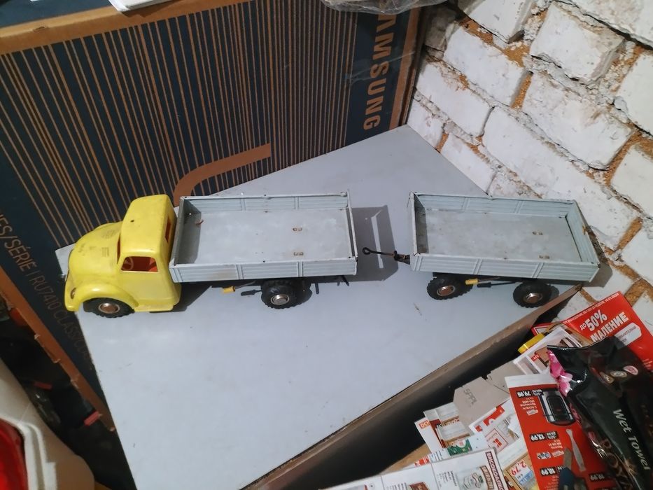 Камион макет метален magirus conrad corgi