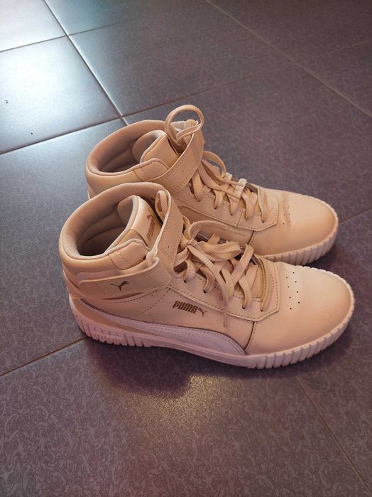 Дамски високи маратонки Puma, 39 номер, стелка 25 см.