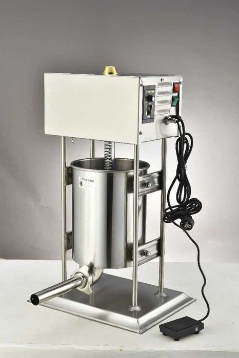 Пълначка за месо 5л/10л/ 15л Неръжд.Електрическа Професионална с педал