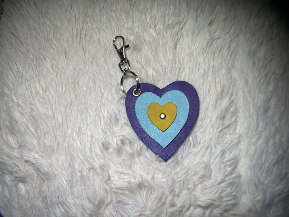 Breloc din piele naturala