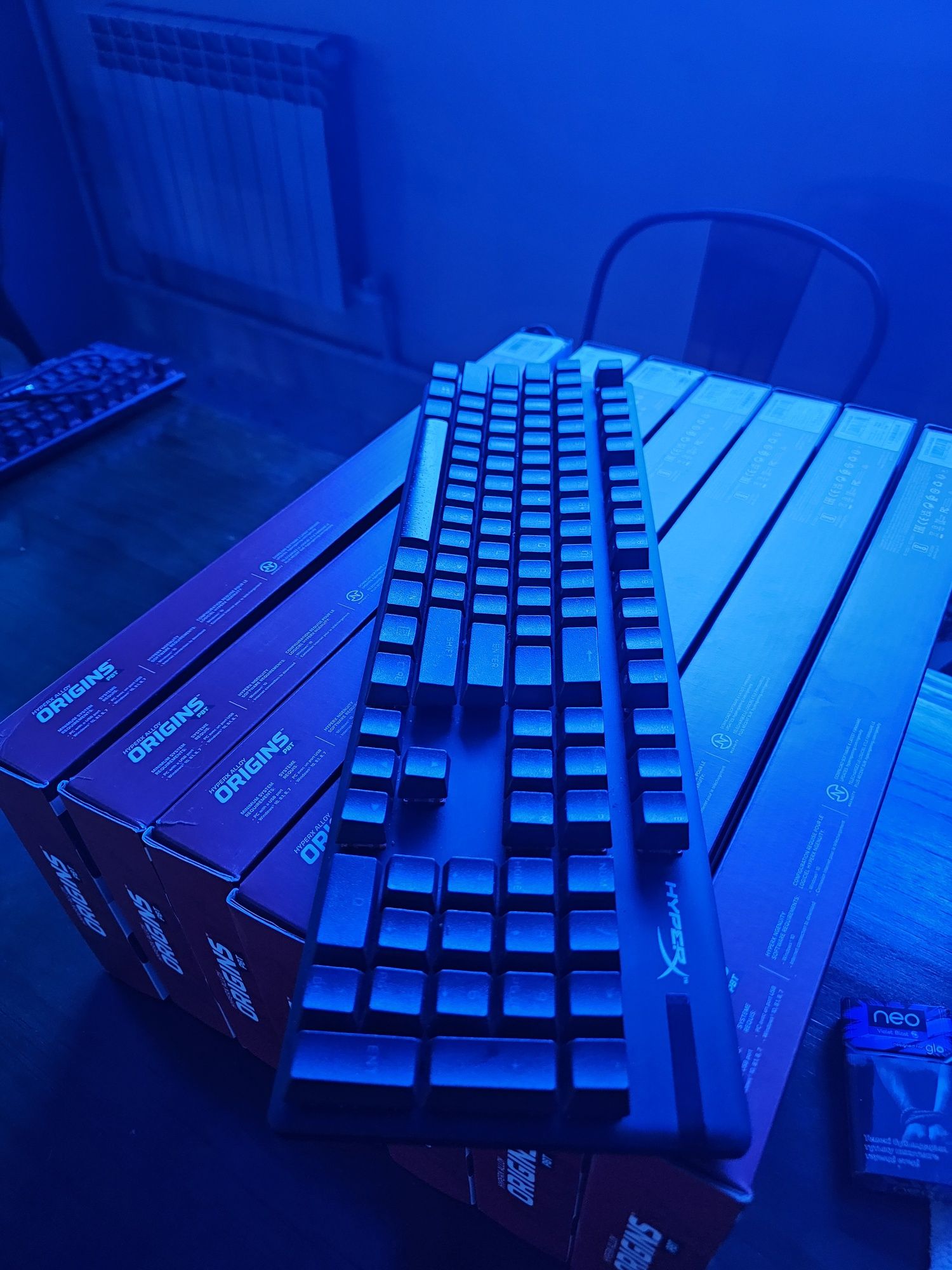 Клавиатура HyperX Alloy Origins черный