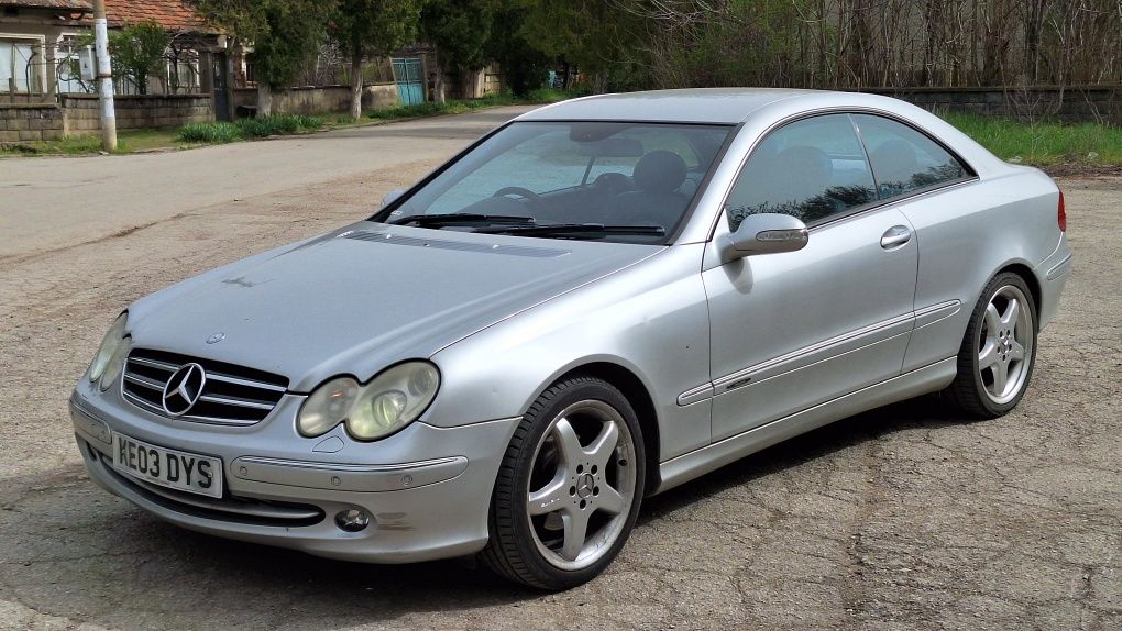 На части! CLK 270CDI om612 w209