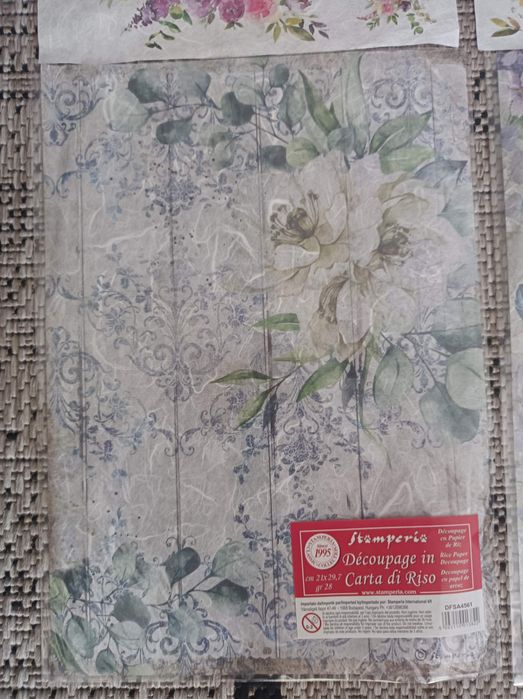 Декупажна хартия А4