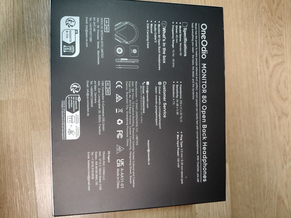 Căști OneOdio cu fir Hi-Res