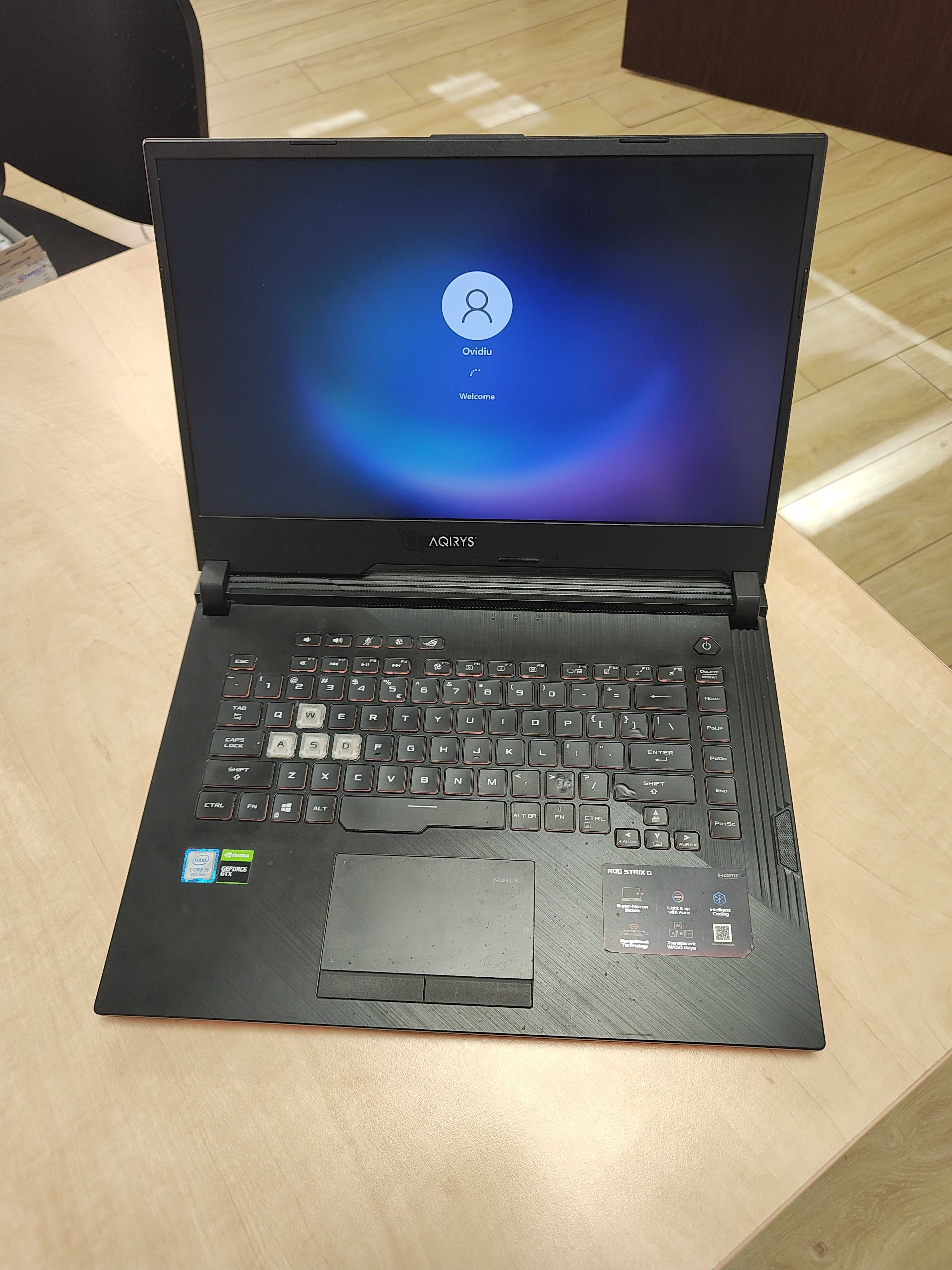 Laptop Gaming ASUS ROG Strix G G531GT, i5-9300H, 16GB RAM, 15.6