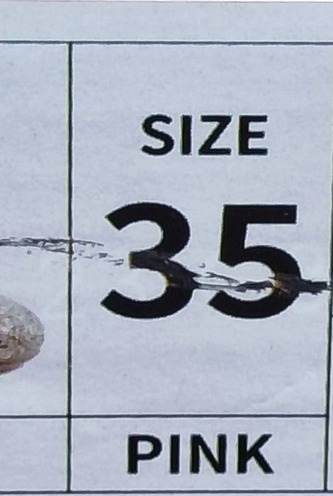 Pantofi roz de prințesa, 35