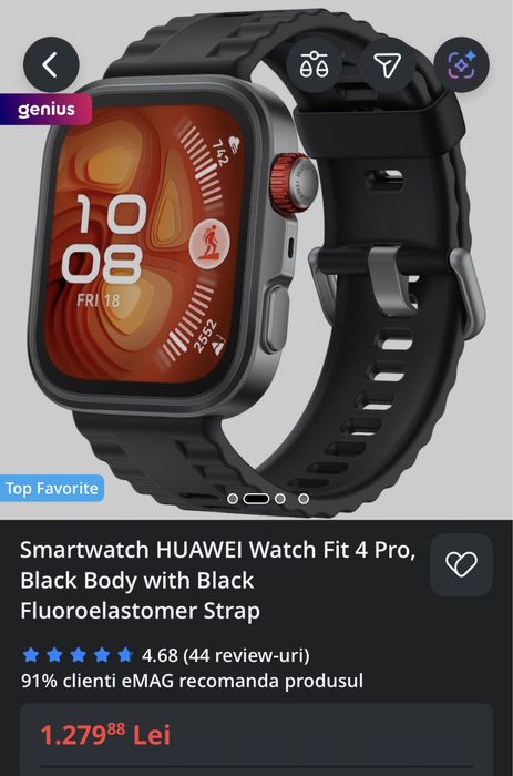 Ceas Smartwatch Huawei Fit 4 pro