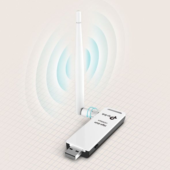 TP-LINK Wi-Fi USB-адаптер TL-WN722N гарантия 6 мес! оптом и в розницу