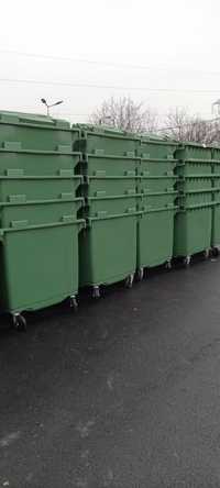 Container gunoi 1100 litri, negru, fabricat Grecia transport gratuit