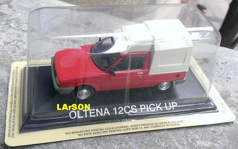 Macheta Oltena 12CS Pick-Up Oltcit - Masini de Legenda DeAgostini 1/43