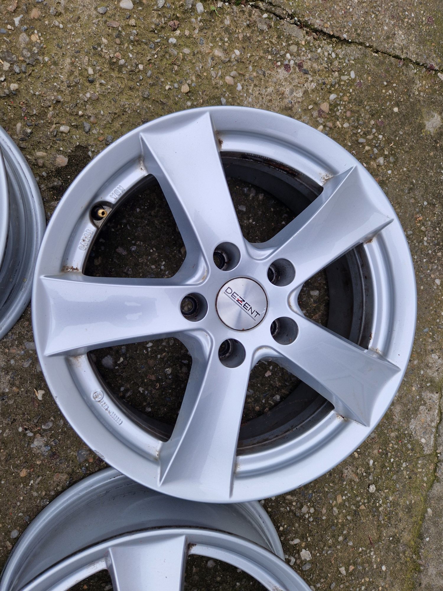 Jante aliaj Dezent 5x112  r16  Vw Skoda