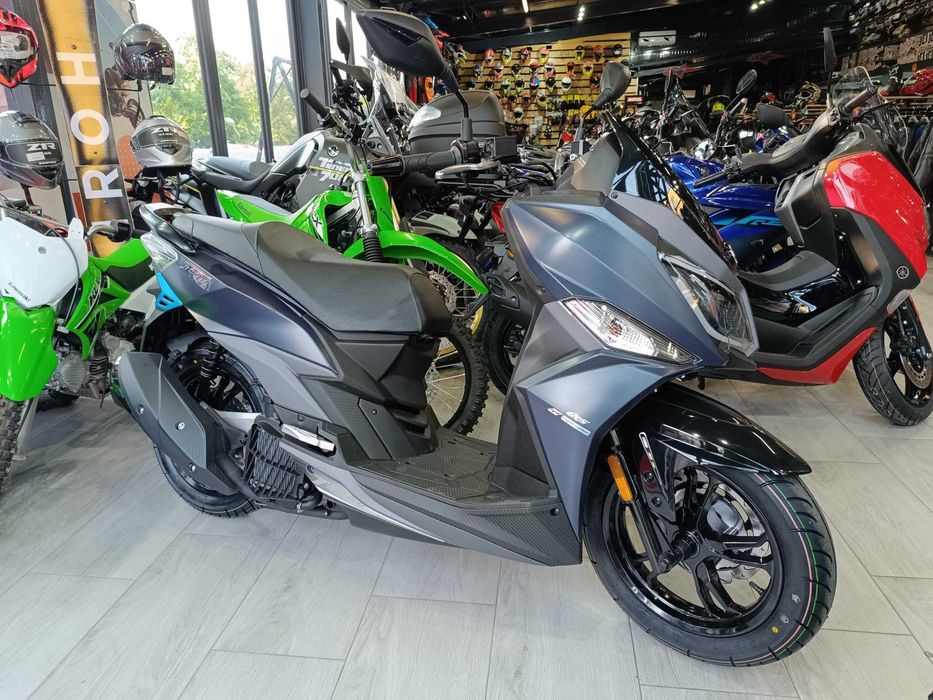 Scuter SYM Jet14 125 ABS nou 0km-se conduce cu B-stoc EST BIKE Campina