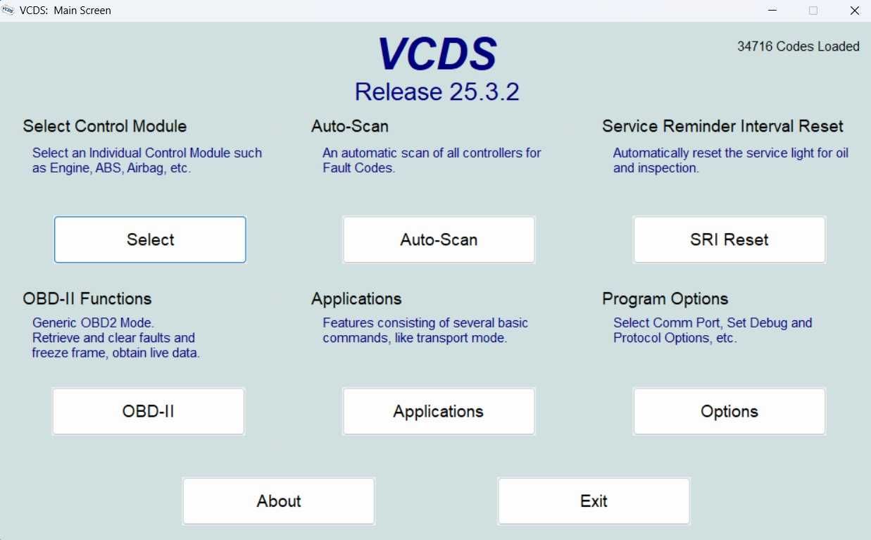 Tester VCDS ATMEGA cu SOFT 25.3.2 EN/RO din AUGUST 2025