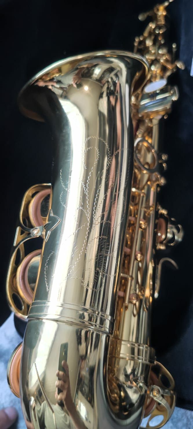 Saxofon nou in cutie exact ca în poze
