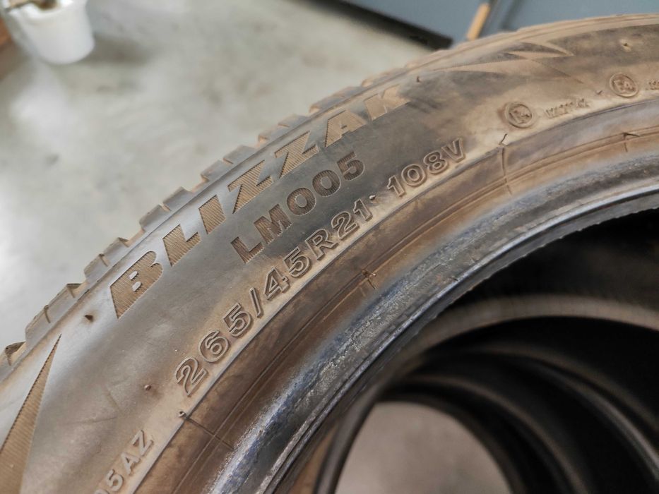 4бр.зимни гуми 265/45/21 Bridgestone