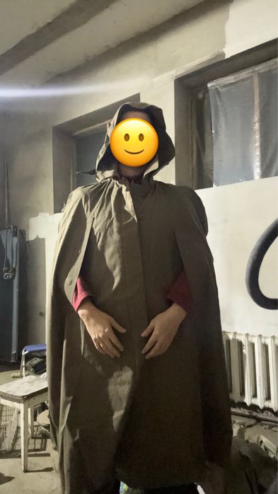 Плащ дождевик военный новый