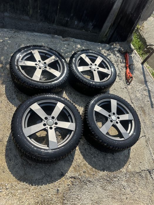 Jante cu cauciuc 5x112 r18