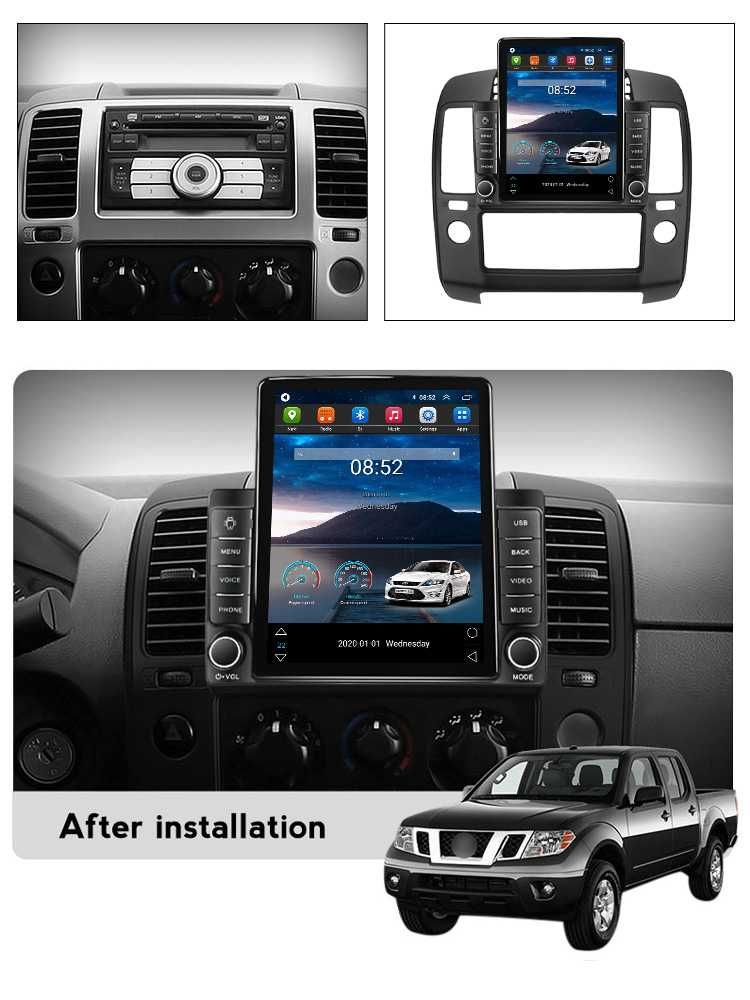 Navigatie Nissan Navara 2004-2010, Tesla,Android, 2+32GB ROM,10inch