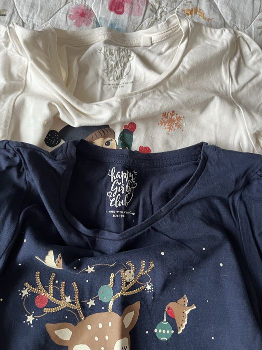 Colanti flausati, bluze 134, c&a