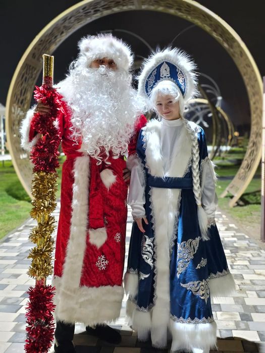 Дед Мороз Снегурочка поздравление