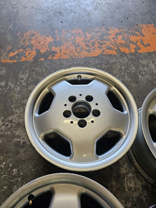 Set jante Mercedes tip AMG R15 5x112 cu buza retro