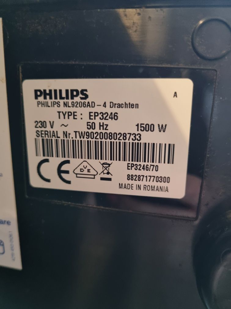 Espressor automat PHILIPS 3200 LatteGo EP3246/70, 1.8l, 15 bar, negru