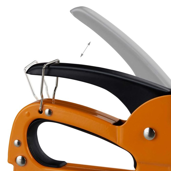 Capsator manual profesional cu 500 capse tip 53/8 mm forta reglabila