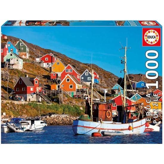 Пъзел Educa Nordic Houses 1000 части