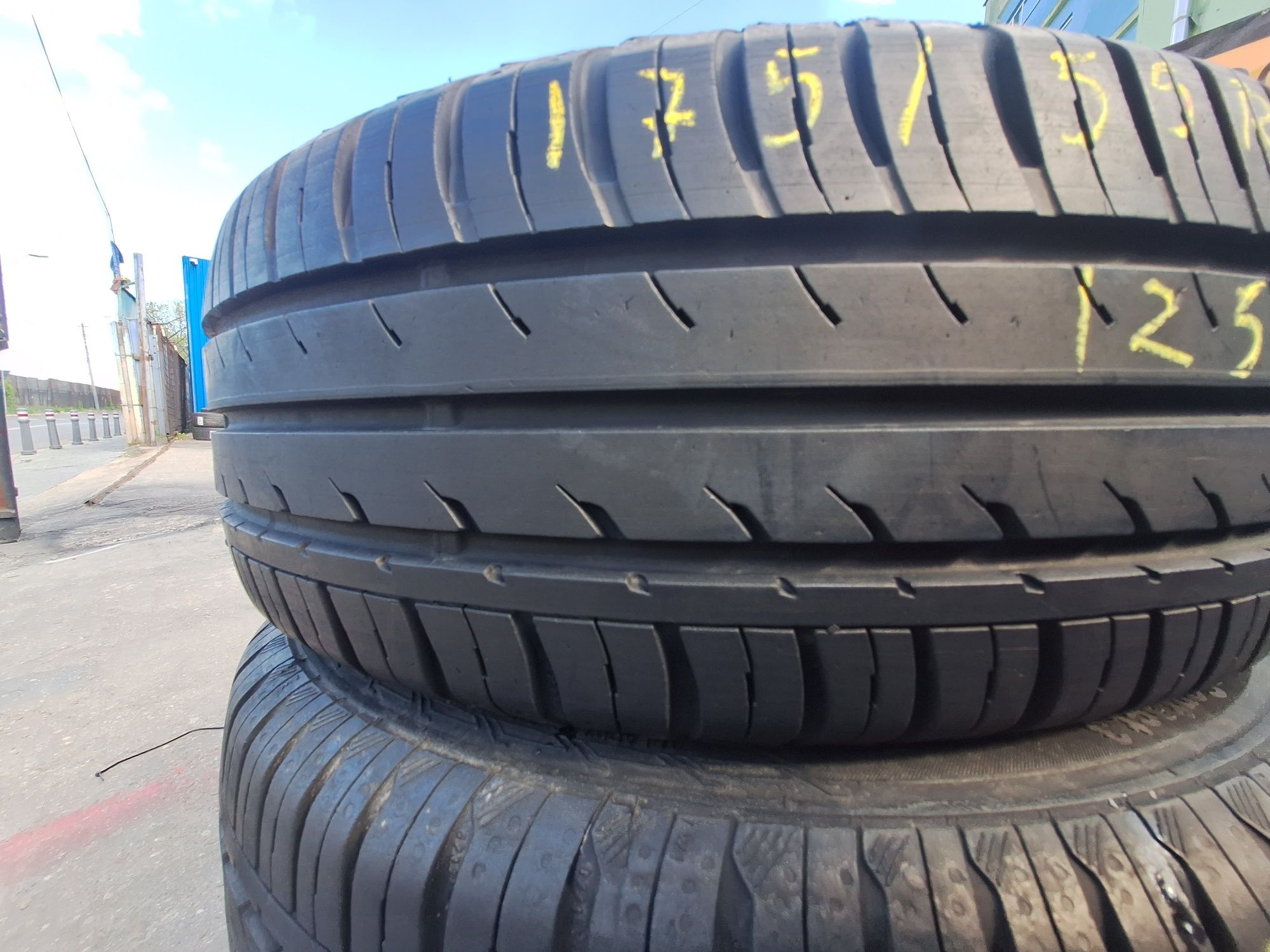 2 anvelope vara 175/55r15 Continental pt Smart Montaj Gratuit