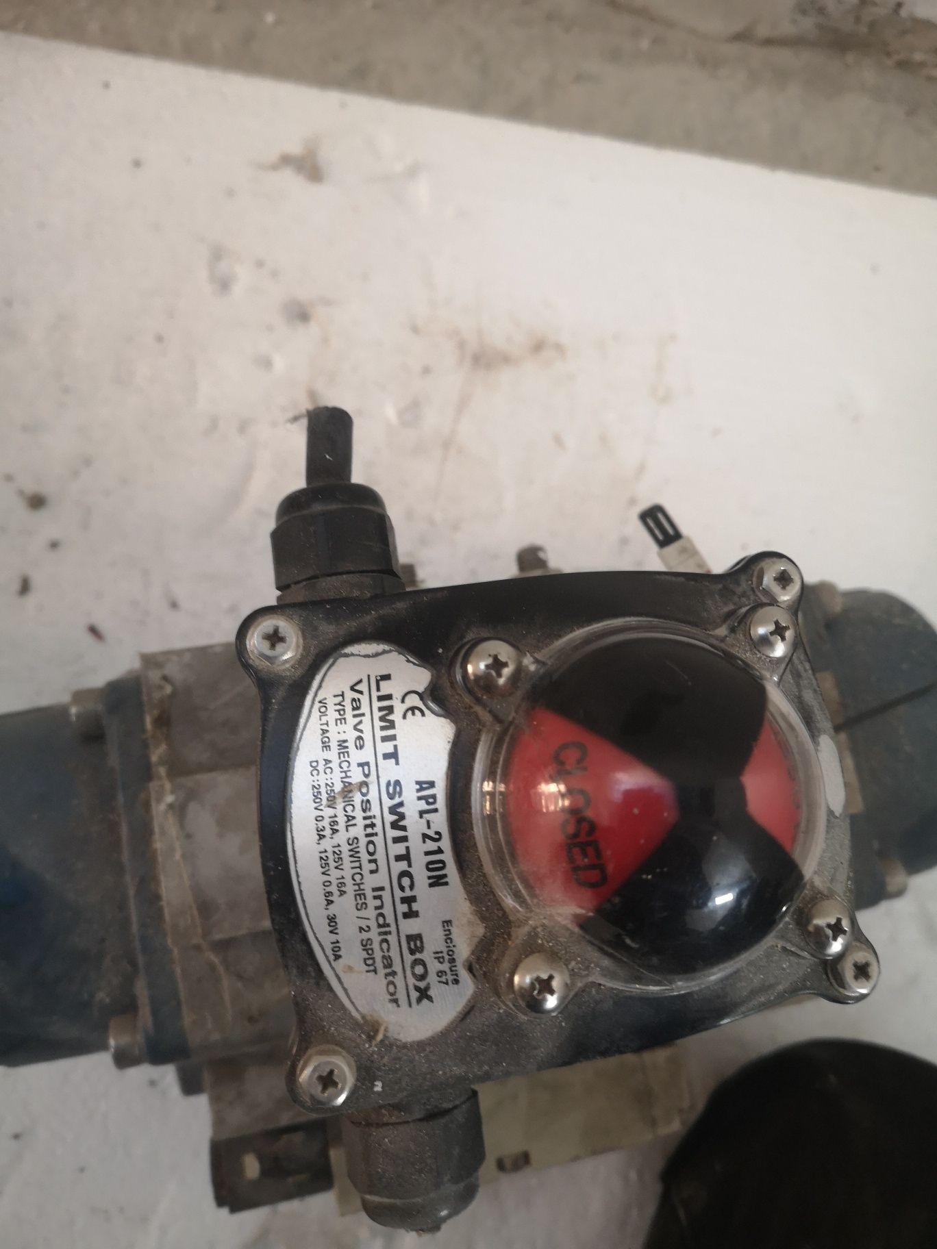 Servomotor actuator pneumatic full echipat AT401U-S10-A