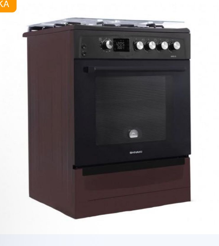 Коричневая плита Shivaki 6403-E