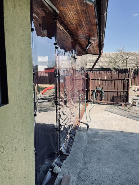 Terase și foișoare cu folie transparenta