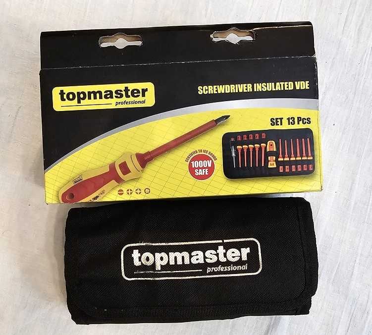 Нови Topmaster изолирани отвертки с накрайници VDE Топмастер