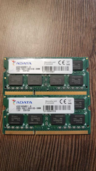 DDR3L 1600 2x8GB ADATA