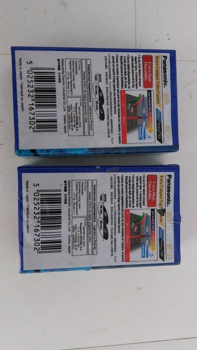 casete VHS C Panasonic japan
