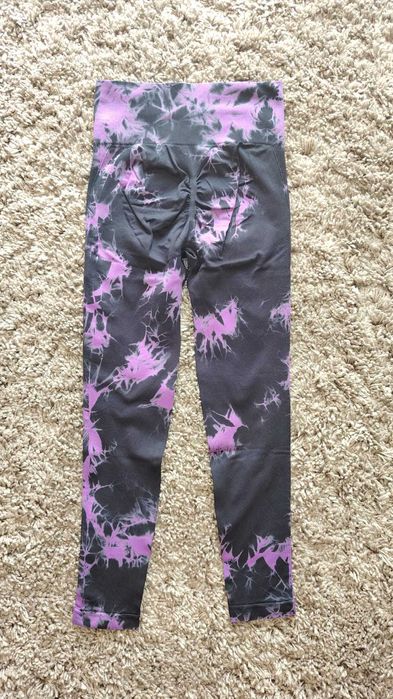 Colanti fitness modelatori dama cu talie inalta push up S/M 60 ron