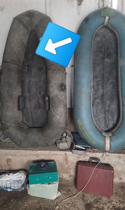 Лодка советская черная