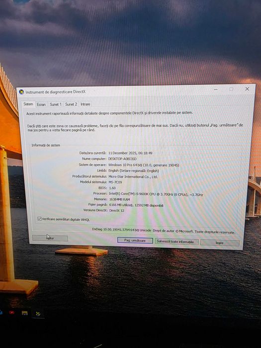 Se vinde sistem PC Gaming complet