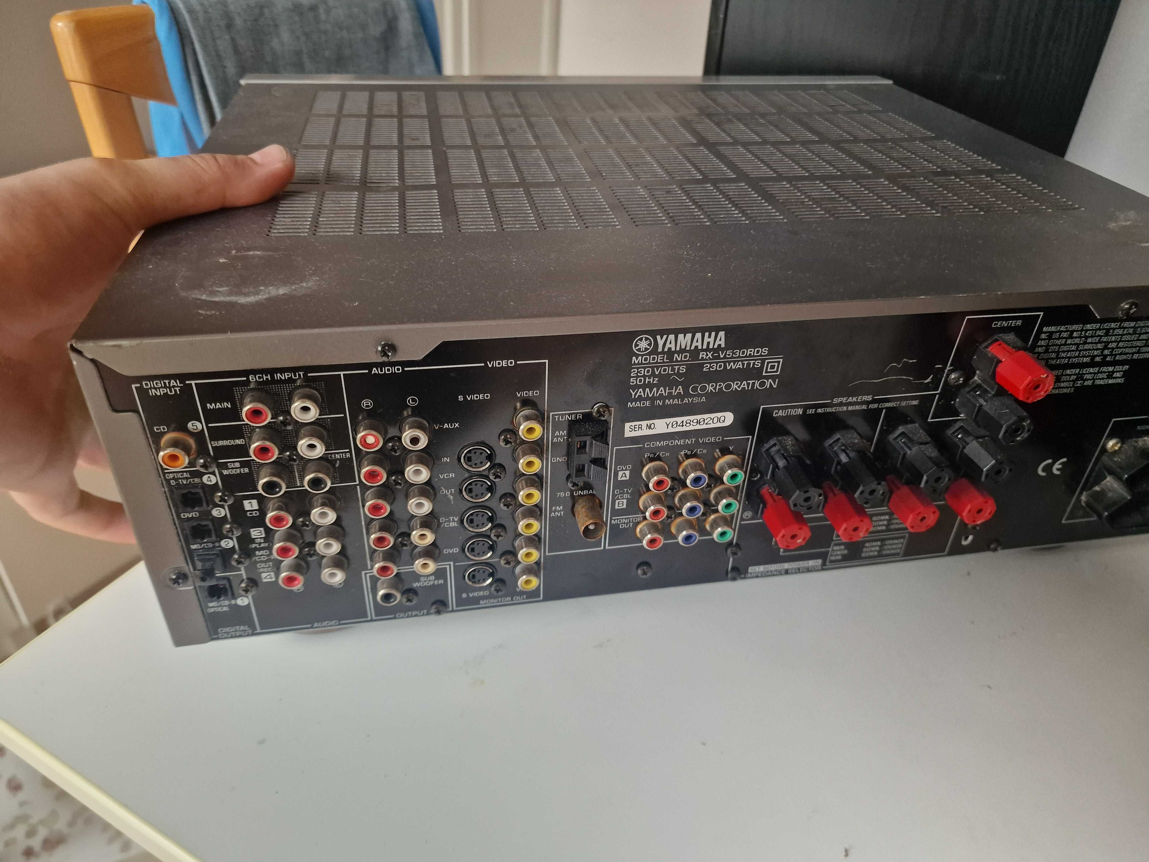 Statie Amplificator Yamaha rx-v530rds 230w 75w/ch 8Ω Superb